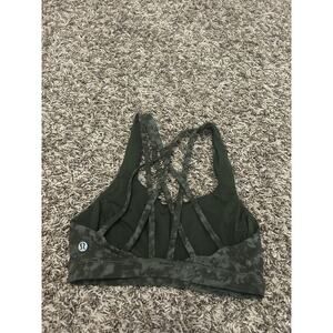 Green Lululemon Sports Bra- Size 2